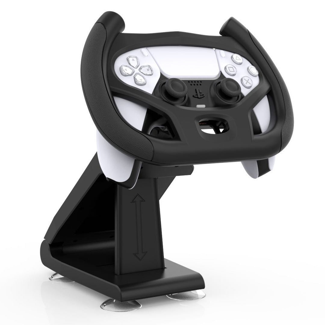 PS5 Racing Steering Wheel Bracket – Foldable & Adjustable Stand for PS5 game controller