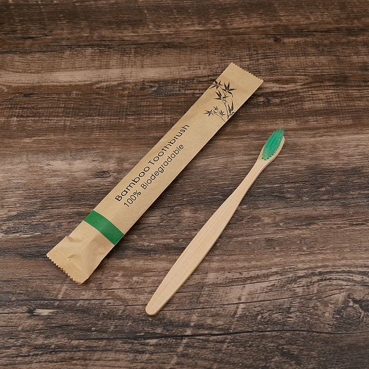 Eco-Friendly Colorful Bamboo Toothbrush Set – Soft Charcoal Bristles for Natural Oral Care