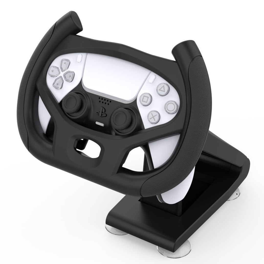 PS5 Racing Steering Wheel Bracket – Foldable & Adjustable Stand for PS5 game controller
