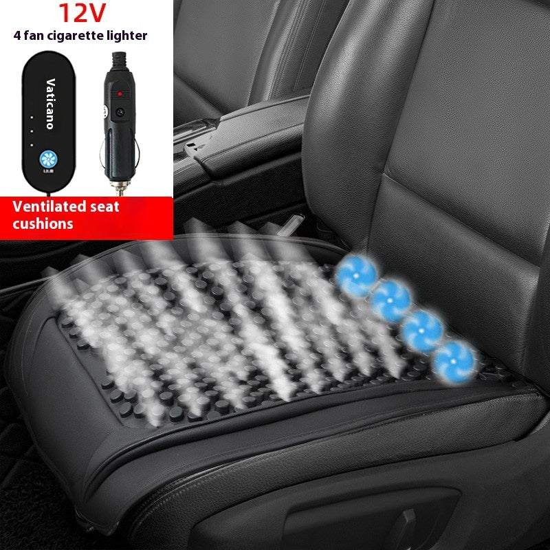 12V Car Seat Ventilation Cushion – Breathable Cooling Comfort for Every Drive
