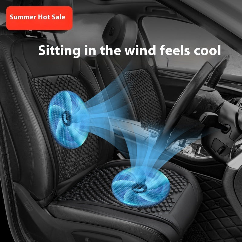 12V Car Seat Ventilation Cushion – Breathable Cooling Comfort for Every Drive