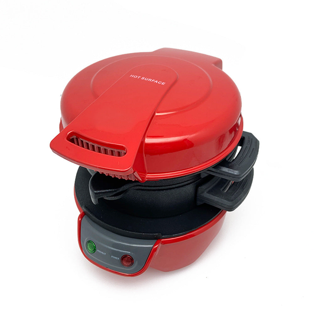 3-in-1 Breakfast Machine – Sandwich Maker, Egg Cooker & Waffle Plate | Compact, Non-Stick, Fast Heating