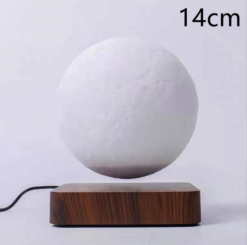 Magnetic Levitation 3D Moon Lamp – Floating Planet Night Light with Touch Control