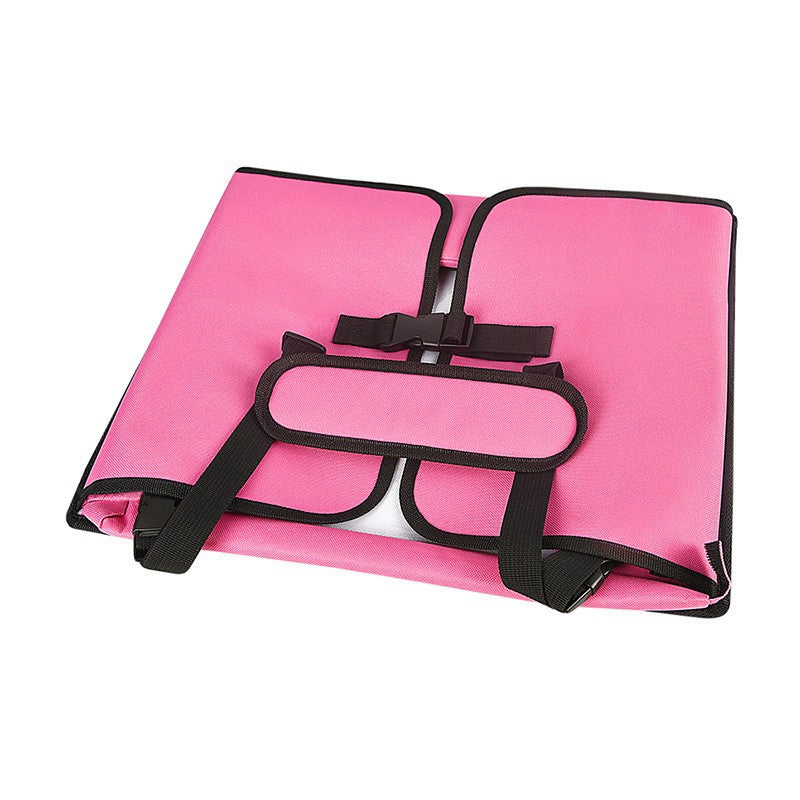 Kids Travel Car Tray with Storage – Car Seat Organizer & Shopping Bag Combo