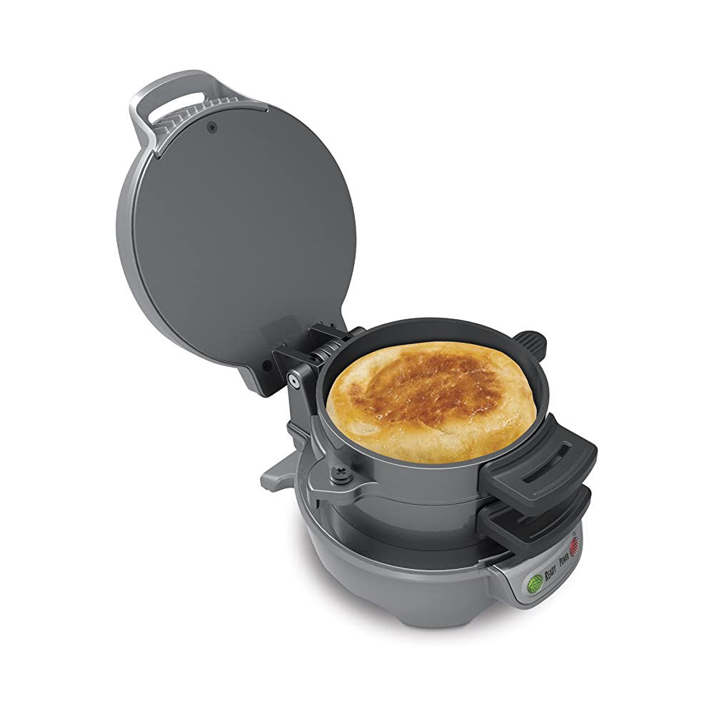 3-in-1 Breakfast Machine – Sandwich Maker, Egg Cooker & Waffle Plate | Compact, Non-Stick, Fast Heating