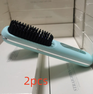 Wireless Hair Straightener Brush