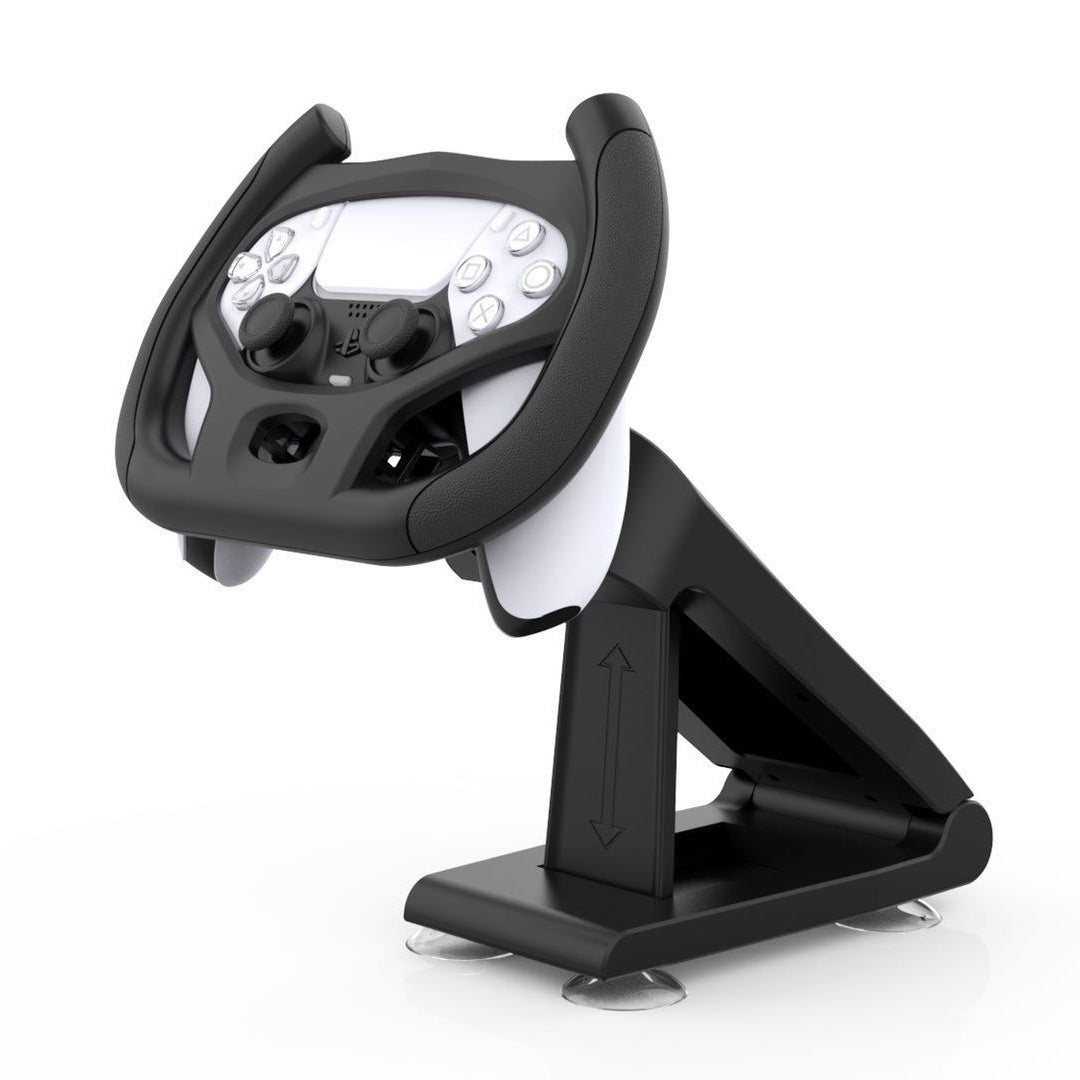 PS5 Racing Steering Wheel Bracket – Foldable & Adjustable Stand for PS5 game controller