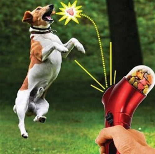Catapult Pet Feeder Toy