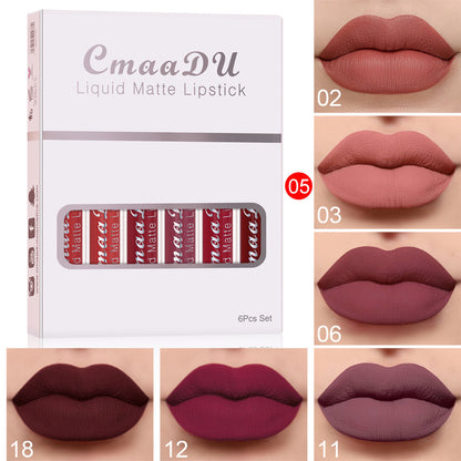 Matte Waterproof Lipstick Set