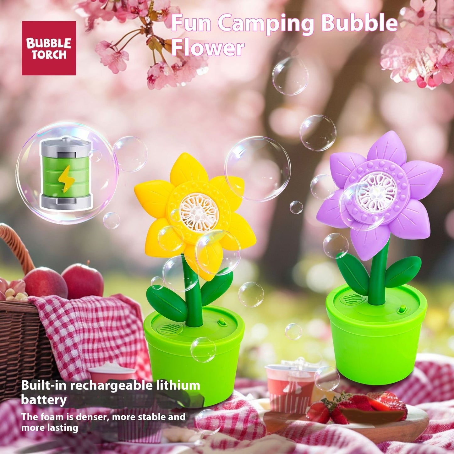 Bubble Maker Stand Machine, Bubble Machine for kids, Fully Automatic Bubble Machine, Outdoor Children's Activities
