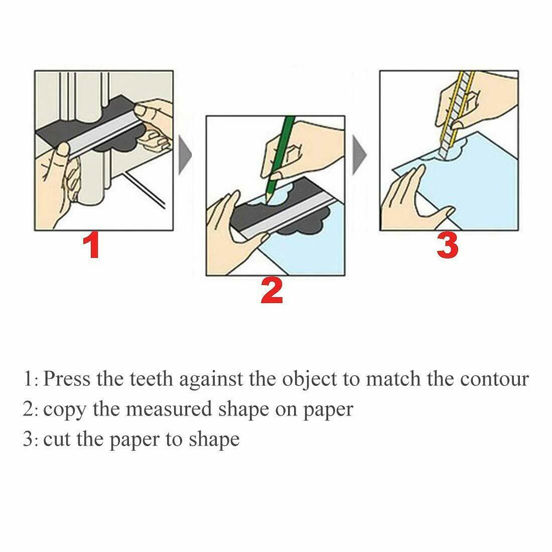 Contour Gauge Profile Copy Tool – Shape Duplicator for Precise Measuring