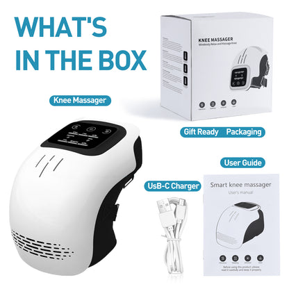 Knee Massager – Heated Vibration Therapy for Joint Pain Relief