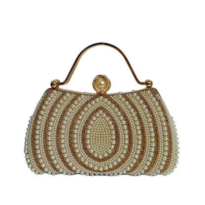 Pearl Diamond Shoulder Bag