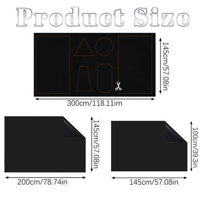 Black Blackout Shades – Thermal Insulated Window Curtains for Home & Office