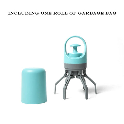 New Dog Pooper Scooper with Garbage Bag Dispenser – Portable Pet Waste Pick-Up Tool for Dogs & Cats