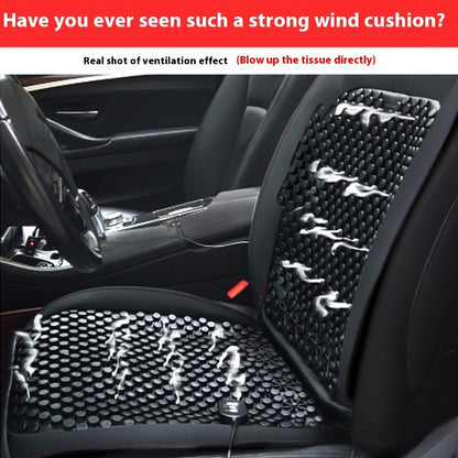 12V Car Seat Ventilation Cushion – Breathable Cooling Comfort for Every Drive