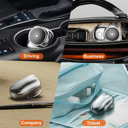 ⚡ 1 Set Electric Razor for Men – Mini Portable USB Rechargeable Shaver for Home, Travel & Office