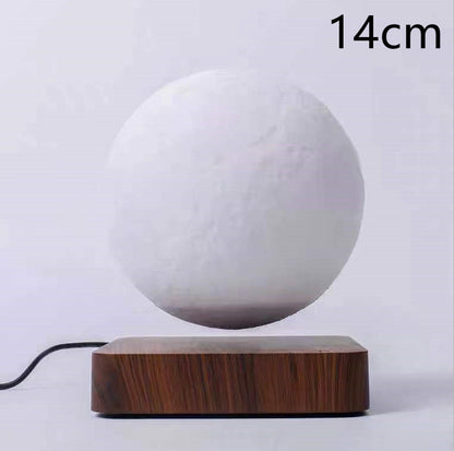 Magnetic Levitation 3D Moon Lamp – Floating Planet Night Light with Touch Control