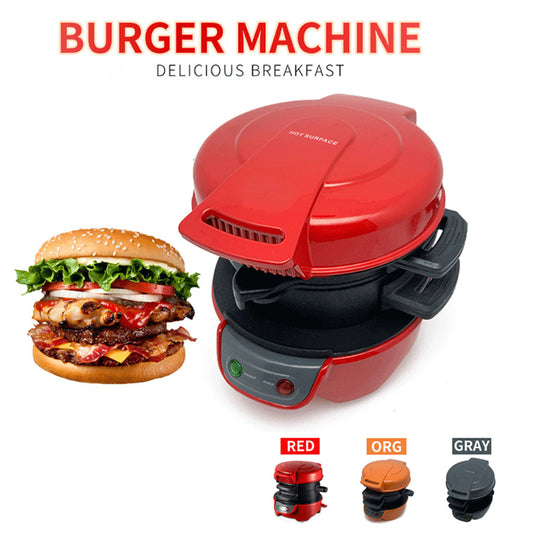 3-in-1 Breakfast Machine – Sandwich Maker, Egg Cooker & Waffle Plate | Compact, Non-Stick, Fast Heating