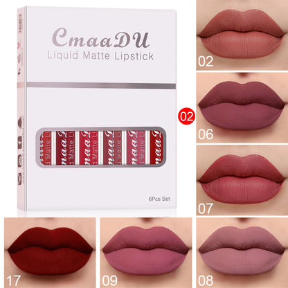 Matte Waterproof Lipstick Set