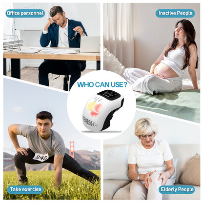 Knee Massager – Heated Vibration Therapy for Joint Pain Relief