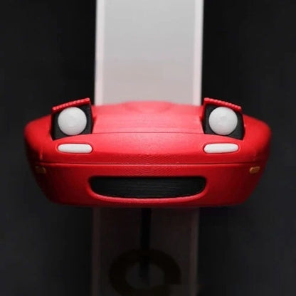 AE86 Car Keychain with Open Headlights – JDM Toyota Trueno Drift Car Key Ring Decoration