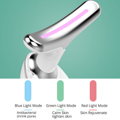EMS Thermal Neck Lifting & Tightening Massager – Wrinkle Remover with Microcurrent Technology