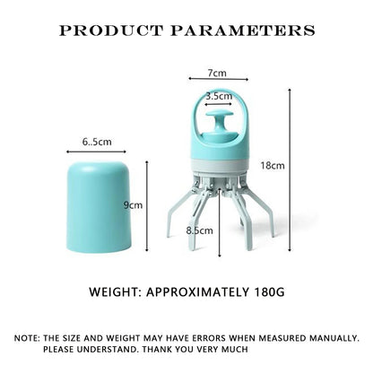 New Dog Pooper Scooper with Garbage Bag Dispenser – Portable Pet Waste Pick-Up Tool for Dogs & Cats