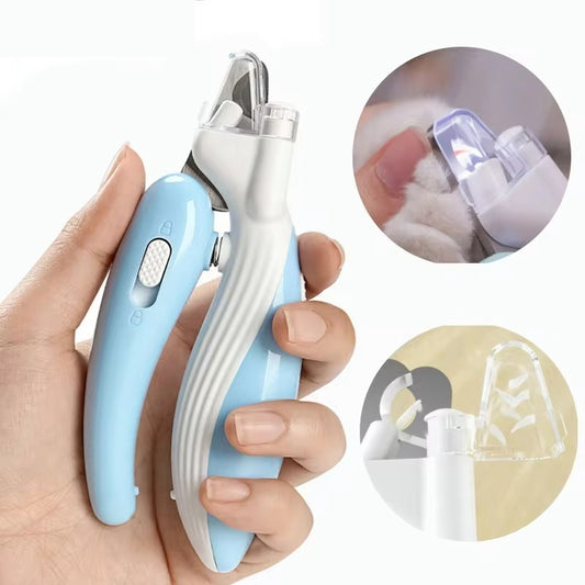 LED Electric Pet Nail Clippers for Dogs & Cats – Professional Nail Grinder with Light | Safe, Quiet, Rechargeable Pet Grooming Tool