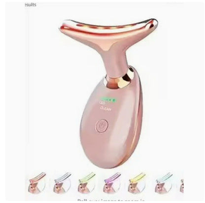 EMS Thermal Neck Lifting & Tightening Massager – Wrinkle Remover with Microcurrent Technology