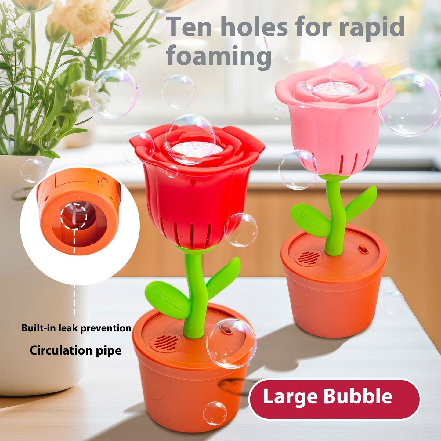Bubble Maker Stand Machine, Bubble Machine for kids, Fully Automatic Bubble Machine, Outdoor Children's Activities