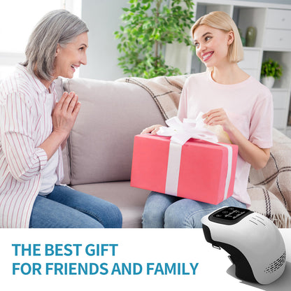 Intelligent Electric Heating Knee Massager with Infrared & Vibration Therapy – Rechargeable Pain Relief Device